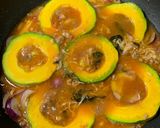 かぼちゃとたっぷりひき肉のトマト煮作り方6写真