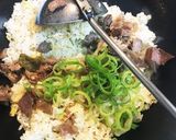噛めば噛むほど味が出る●牛すじ煮込で炒飯作り方4写真