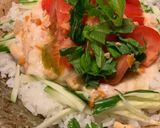 夏野菜山かけ丼作り方3写真