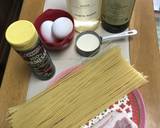 正統派カルボナーラ作り方1写真