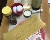 正統派カルボナーラ作り方1写真