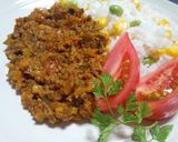 夏野菜カレーの春巻き～時々チーズin～作り方1写真