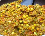 夏野菜カレーの春巻き～時々チーズin～作り方7写真