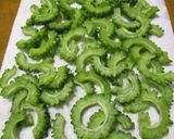 クセになる♪マヨカレーゴーヤチャンプルー作り方1写真