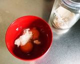 あまーい卵焼きとお醤油のおにぎり♪作り方2写真