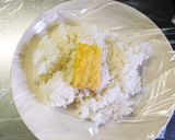 あまーい卵焼きとお醤油のおにぎり♪作り方5写真
