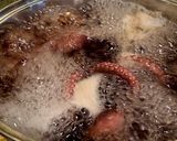 釣り生のマダコの茹で方(タコの下処理)作り方11写真