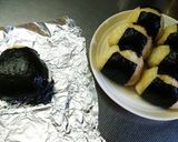 あまーい卵焼きとお醤油のおにぎり♪作り方8写真