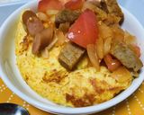 柿酢のケチャップ炒め on 焼TKG飯作り方10写真