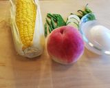 桃の冷製フェデリーニ作り方1写真