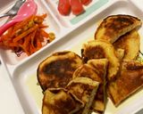 幼児食 バナナパンケーキ@覚書作り方6写真