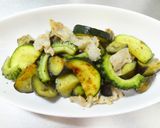 豚ばらズッキーニなすゴーヤ！夏野菜カレー作り方9写真