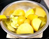 大葉とミョウガの和風ポテサラ*vegan作り方1写真