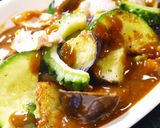 豚ばらズッキーニなすゴーヤ！夏野菜カレー作り方10写真