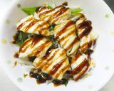 柔らか鶏むね肉ともやしで☆お好み焼き風！作り方12写真