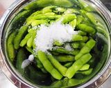 土鍋で蒸し枝豆作り方1写真