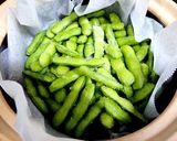 土鍋で蒸し枝豆作り方4写真