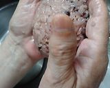 お赤飯と白いごはんの、ふんわりおにぎり作り方7写真