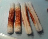♪お弁当にちくわのお花？カタツムリ？作り方1写真