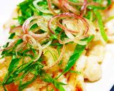 柔らか鶏むね肉ともやしで☆お好み焼き風！作り方25写真