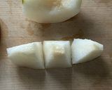 梨の醤油漬け作り方1写真