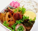 キャラ弁おかず　渦巻き玉子焼き作り方11写真