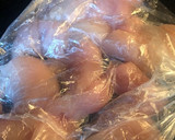ささみと山芋のわさびポン酢和え作り方2写真