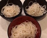 残ったそうめんで、そうめん味噌汁!作り方2写真