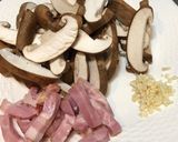 ベーコンガーリック椎茸作り方1写真