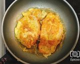 簡単カフェ風！バジルチーズのポークピカタ作り方3写真