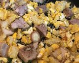塩煮豚と大葉ミョウガ炒飯作り方3写真