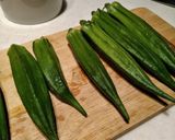 とれたて限定☆オクラの生食作り方1写真