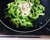 【夏料理】苦くない？！ゴーヤ焼きそば作り方2写真