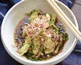 レンジで簡単♪とろとろなすの中華風サラダ作り方2写真