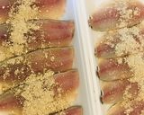 椎茸パウダー入りアジの蒲焼き重 華やか作り方1写真