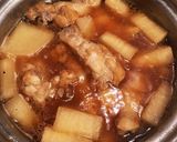 大根と手羽元の酸っぱ煮作り方4写真