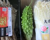 ゴーヤとマイタケとえのきのチャンプルー作り方1写真