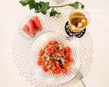 トマトと大葉の柚子胡椒香る☆冷製パスタ作り方3写真