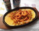 名古屋メシ!うどんで鉄板ナポリタン♪作り方5写真