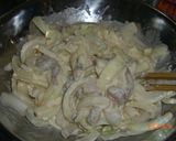 新玉葱と小エビでシンプルかき揚げ作り方3写真