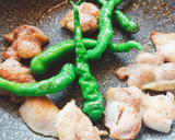 ししとうがらしと鶏のスタミナ味噌炒め❤️作り方5写真