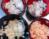 お弁当に!可愛い〜✨4色おにぎり作り方4写真