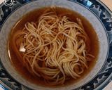 レンジで簡単!蒸し麺で、本格醤油ラーメン作り方4写真