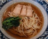 レンジで簡単!蒸し麺で、本格醤油ラーメン作り方5写真