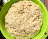 酒粕#捏ねないパン〜枝豆作り方4写真