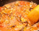 タラとナスの簡単トマトパスタ作り方8写真