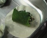 味噌がミソ！ニンニク味噌のしそ巻き餃子作り方3写真