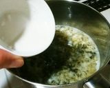 犬ご飯　ほうれん草とたまごのおじや作り方3写真