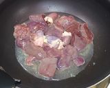 元気出る味♪「鶏レバーの甘辛煮」作り方3写真