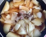 肉じゃが（牛肉）作り方4写真